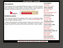 Tablet Screenshot of kindle.eksiazki.org