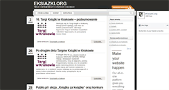 Desktop Screenshot of eksiazki.org