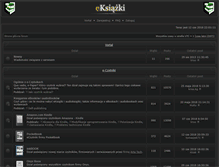 Tablet Screenshot of forum.eksiazki.org